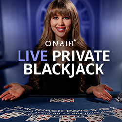 On Air Live Private Blackjack 1