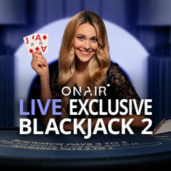 On Air Live Exclusive Blackjack 2 