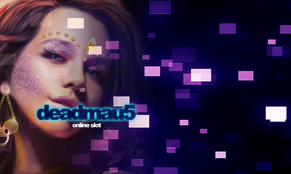 deadmau5 logo on female face