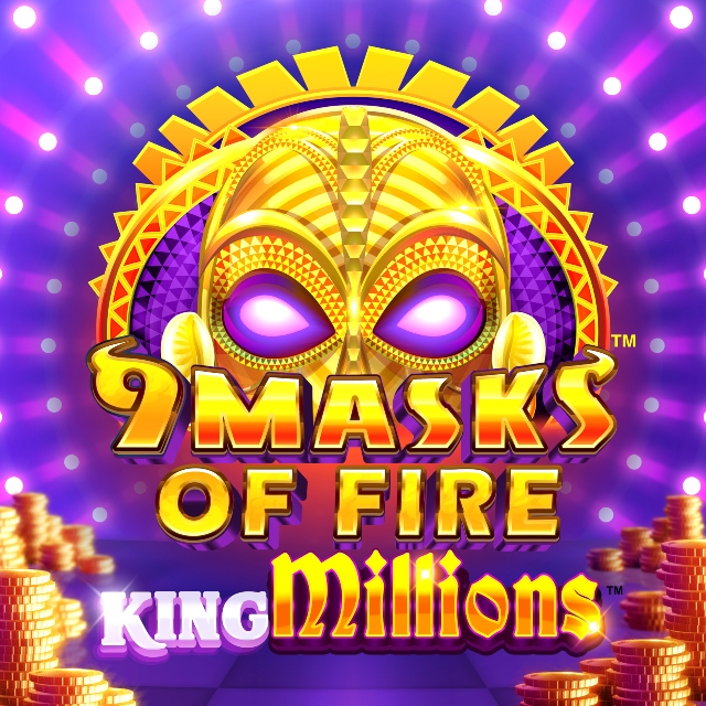9 Masks of Fire™ King Millions™ logo